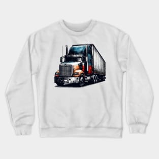 Trailer truck Crewneck Sweatshirt